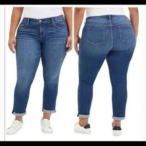 Torrid Boyfriend Ankle Jeans